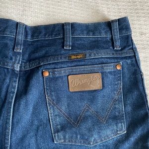 Mens wrangler blue Jean 33x36